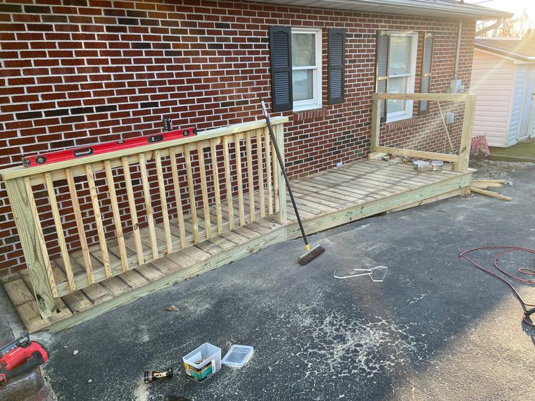 exterior work by S&S Construction, Southwest Virginia
