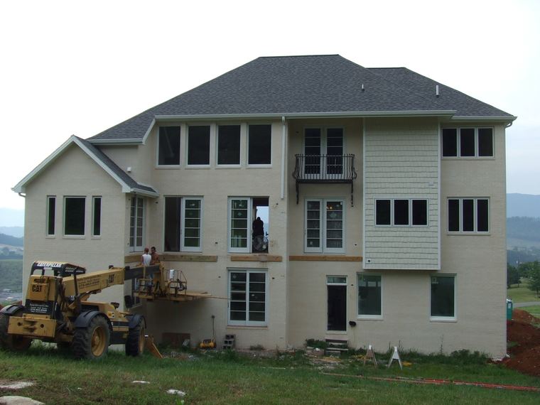 ground-up construction by S&S Construction, Southwest Virginia