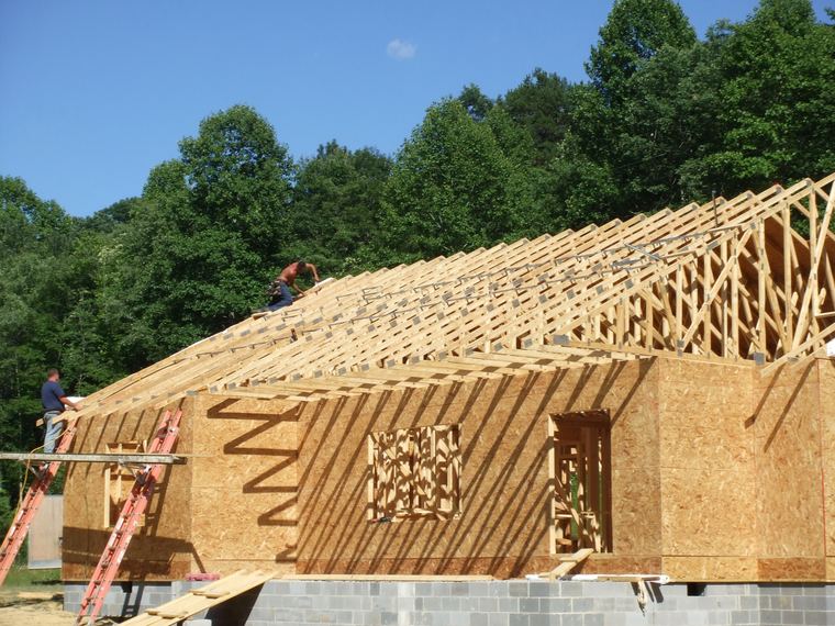 ground-up construction by S&S Construction, Southwest Virginia
