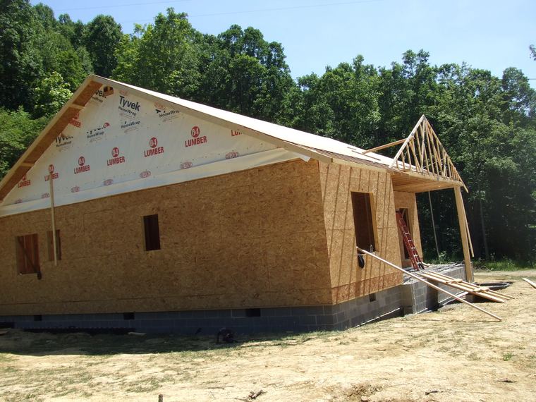 ground-up construction by S&S Construction, Southwest Virginia