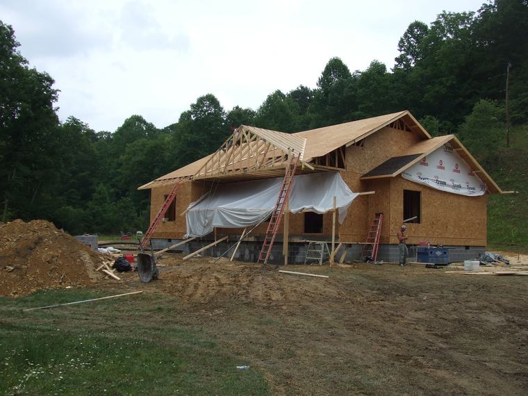 ground-up construction by S&S Construction, Southwest Virginia