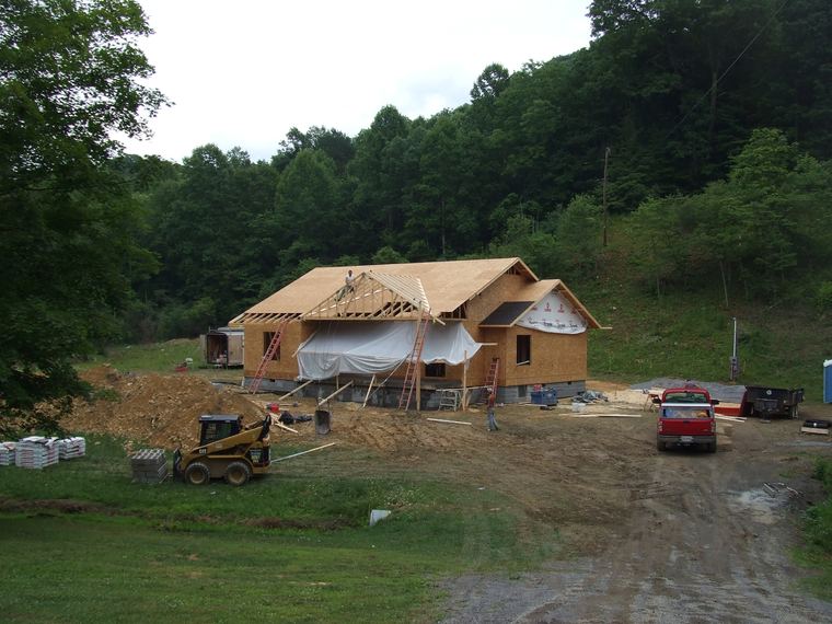 ground-up construction by S&S Construction, Southwest Virginia