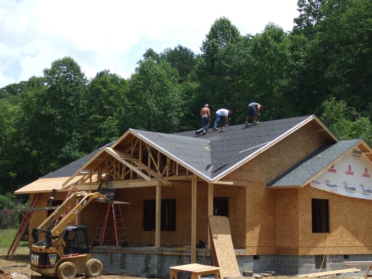 ground-up construction by S&S Construction, Southwest Virginia