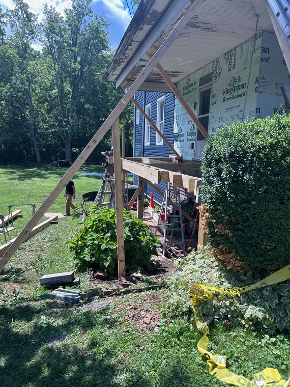 renovation and restoration work by S&S Construction, Southwest Virginia