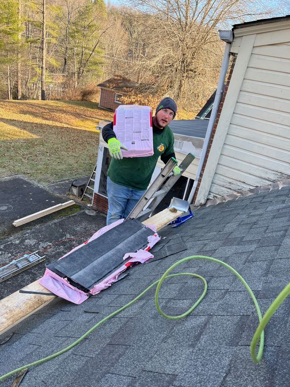 roofing work by S&S Construction, Southwest Virginia