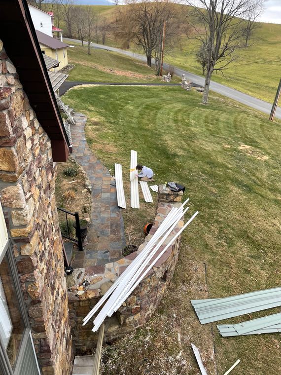 exterior work by S&S Construction, Southwest Virginia